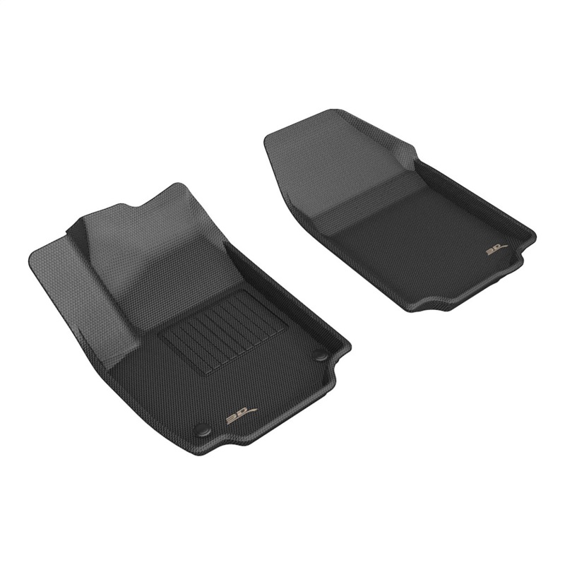 GMC Terrain Floor Mats - Front - 3D MAXpider - Kagu - Black - `25-`26